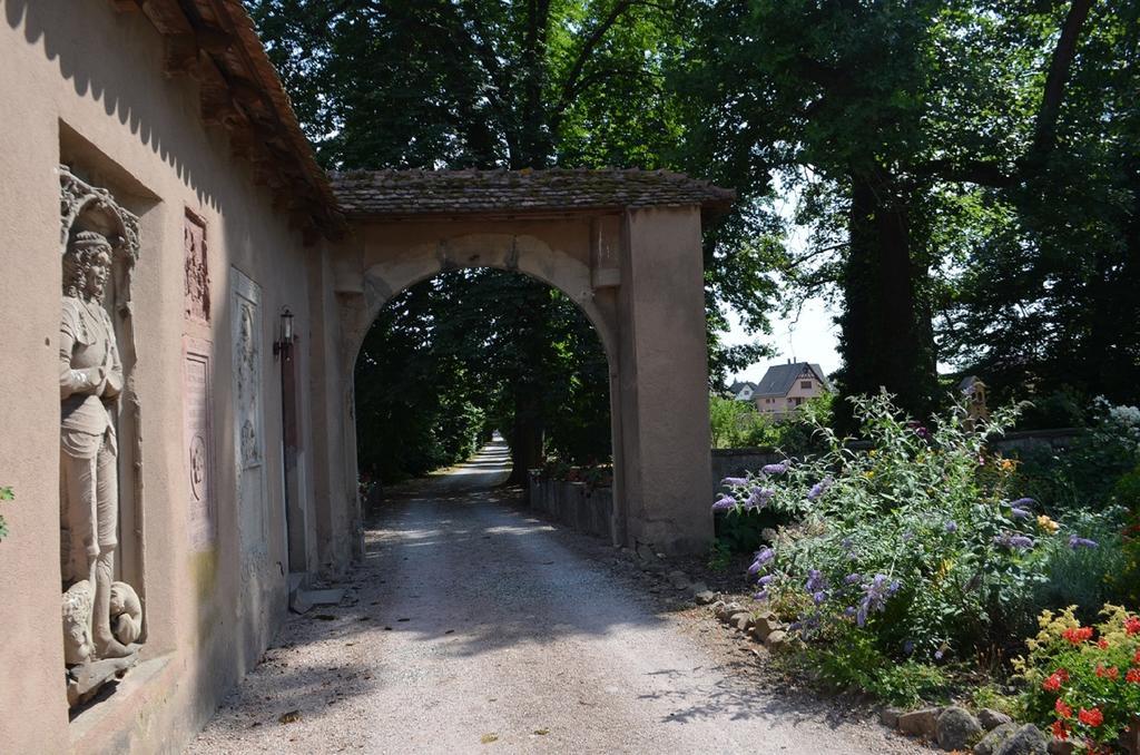 Chambres D'Hotes Chateau De Grunstein Stotzheim ภายนอก รูปภาพ