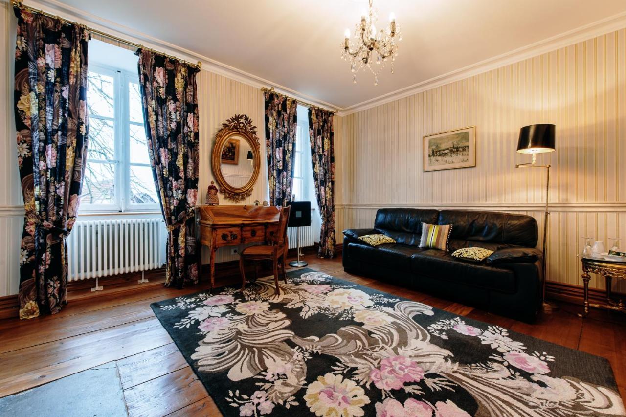 Chambres D'Hotes Chateau De Grunstein Stotzheim ภายนอก รูปภาพ