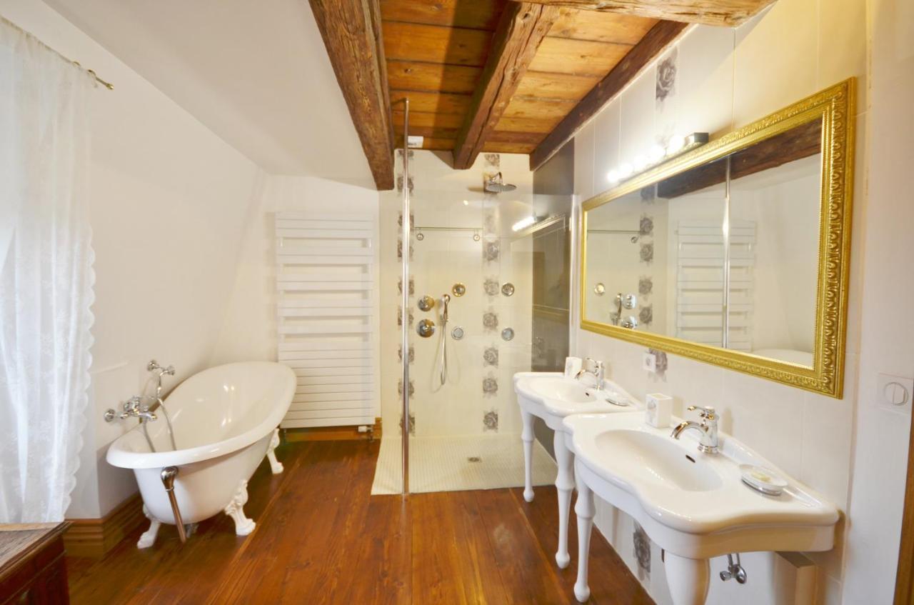Chambres D'Hotes Chateau De Grunstein Stotzheim ภายนอก รูปภาพ