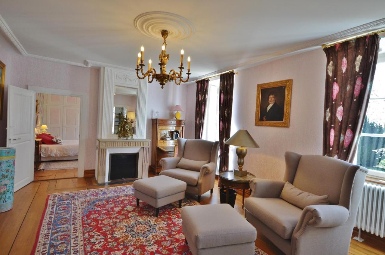 Chambres D'Hotes Chateau De Grunstein Stotzheim ภายนอก รูปภาพ